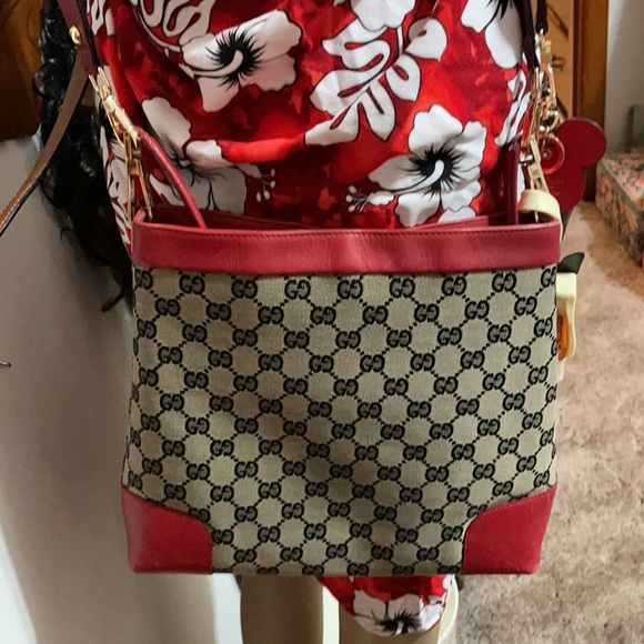 Authentic Gucci shoulder bag red medium - Picture 10 of 11